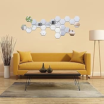 Hex Mirrors: Free Delivery!